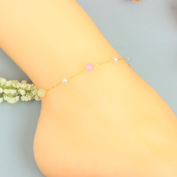 Handmade Anklet – A Stylish Choice for Women, Thoughtful Gift Idea, EVCH1298 - Picture 5 of 8